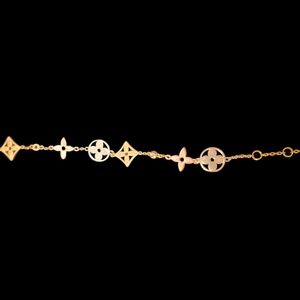Elegant Gold Charm Bracelet